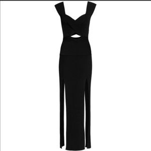 Emilio Pucci Reproduction Black Maxi Dress Cover Up